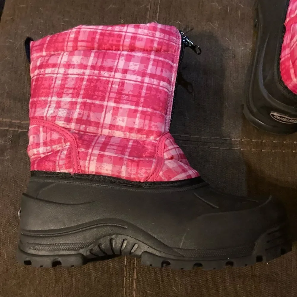NORTHSIDE FROSTY INSULATED WINTER SNOW BOOTS - BIG GIRLS / SZ 4. NWOT